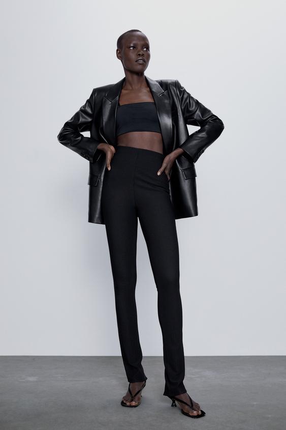 pantalon legging femme zara