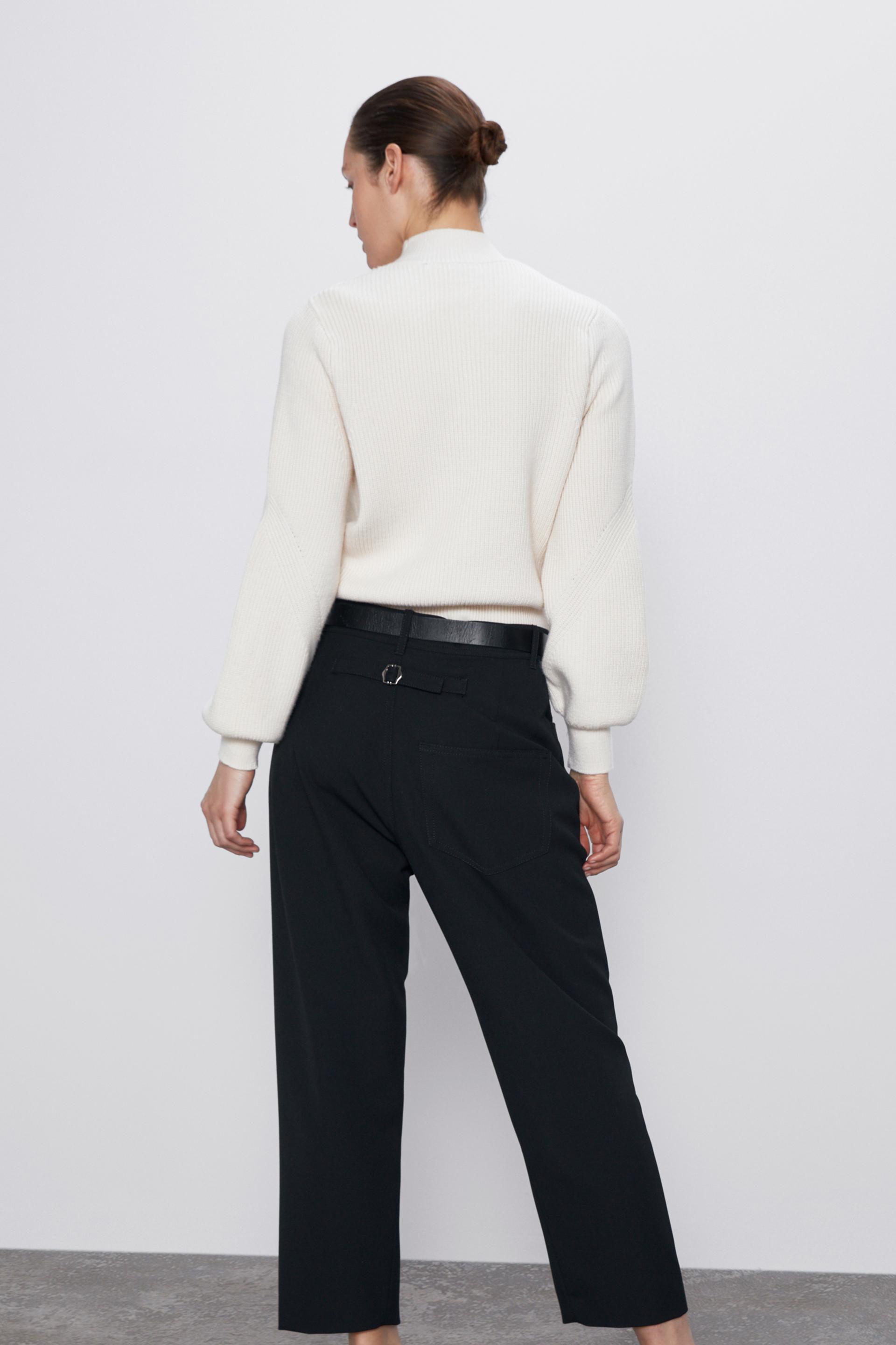 Pullover Con Collo Alto Zara Italia Italy