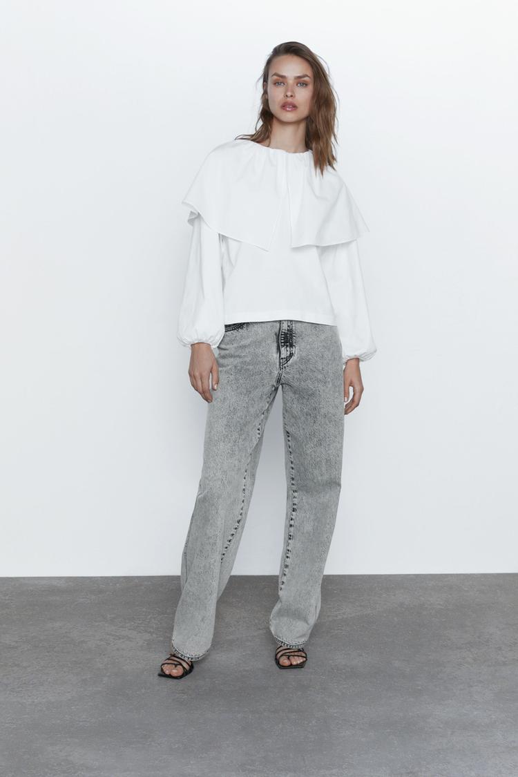 Imagen 1 de CUERPO COMBINADO POPELÍN de Zara