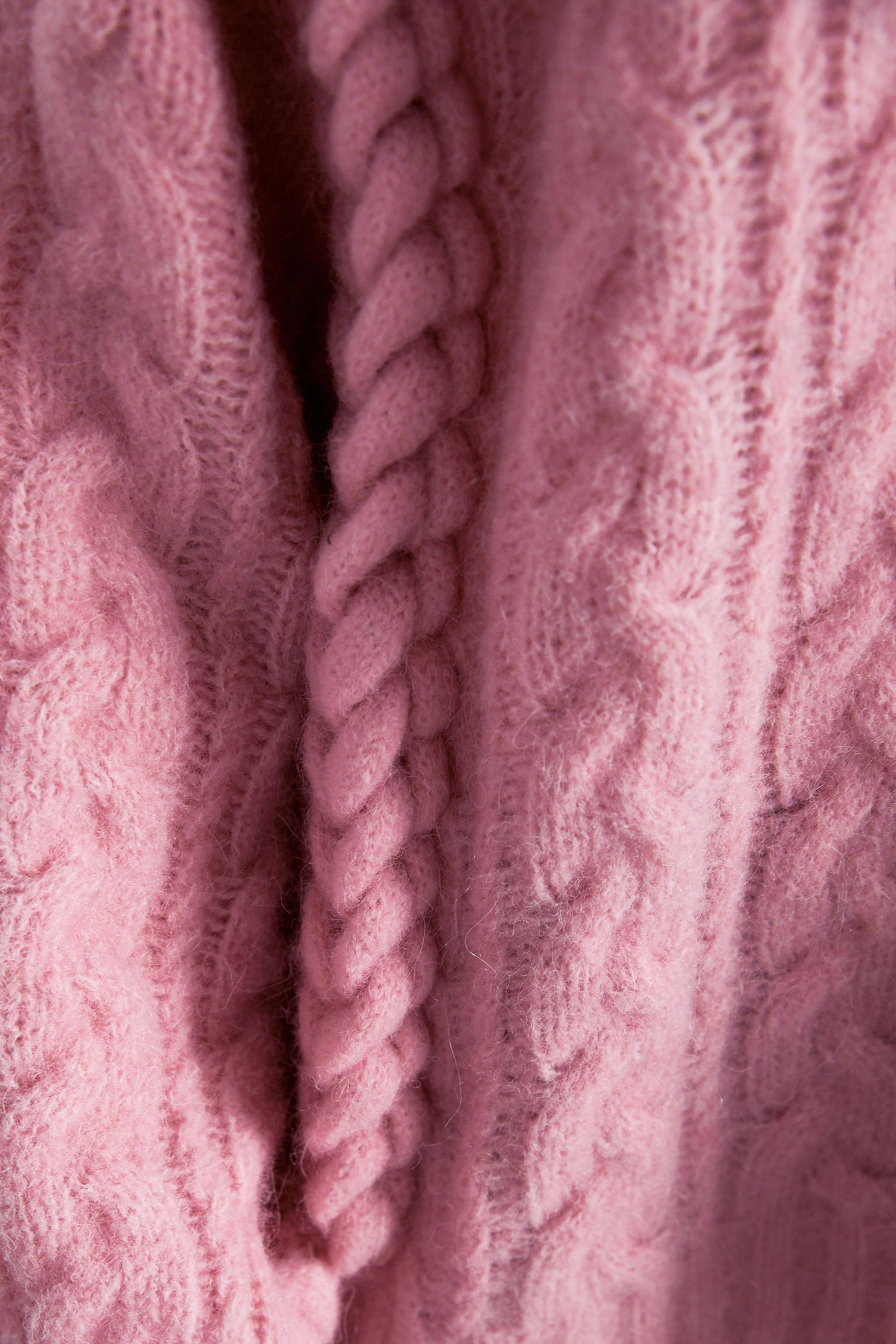 Cable Knit Sweater Zara United States