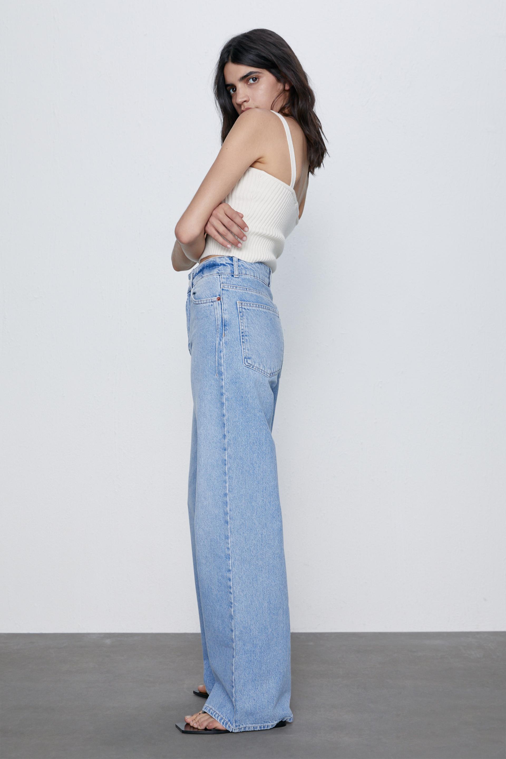 Image 3 of Z1975 WIDE-LEG JEANS from Zara