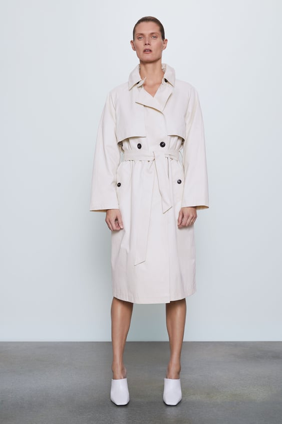 TRENCH COAT WITH MATCHING BELT