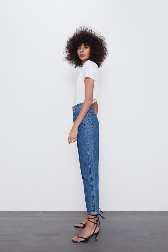 Mom Fit Jeans Collection Dames Zara Belgie