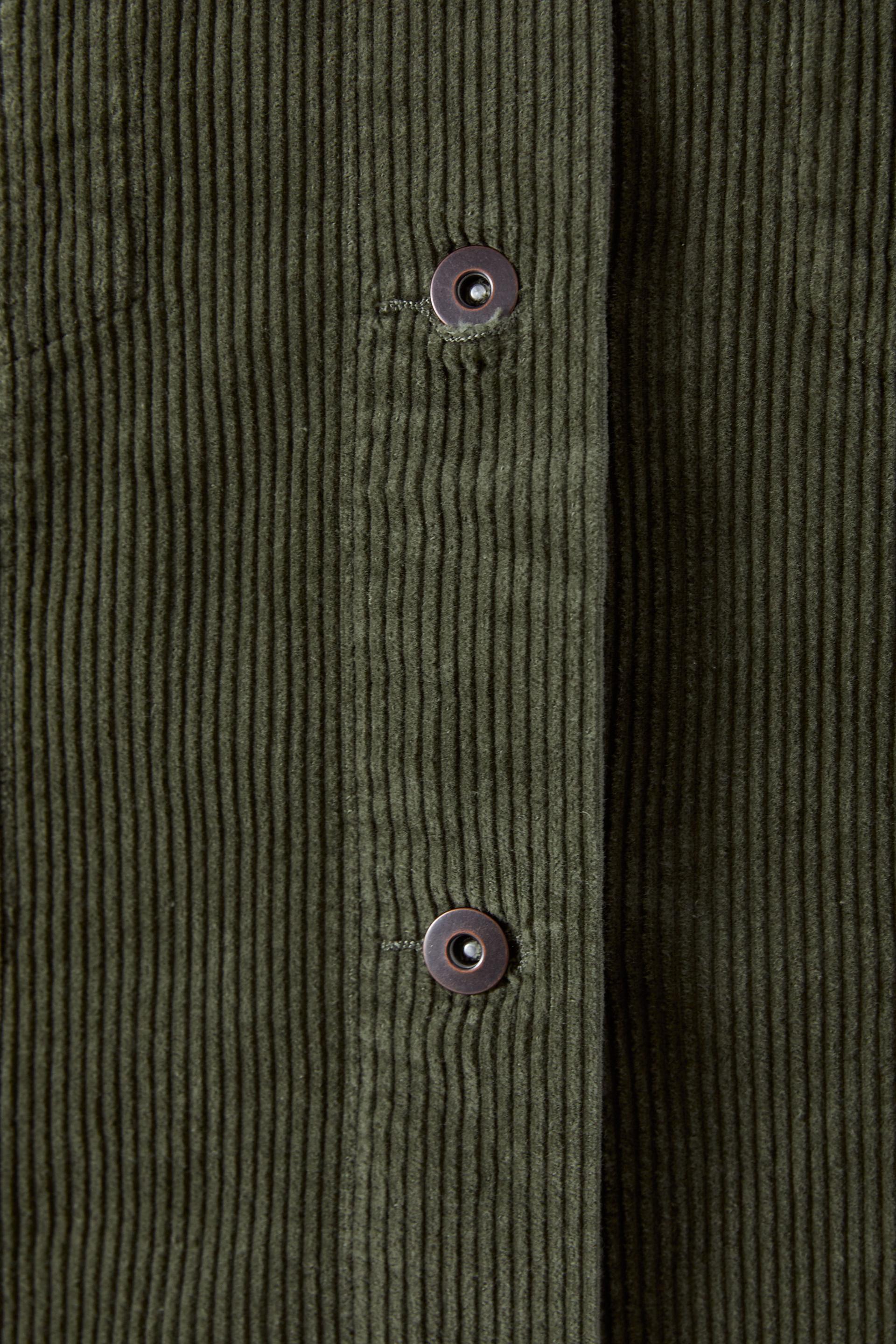 Corduroy Oversized Overshirt With Pockets Zara United Kingdom