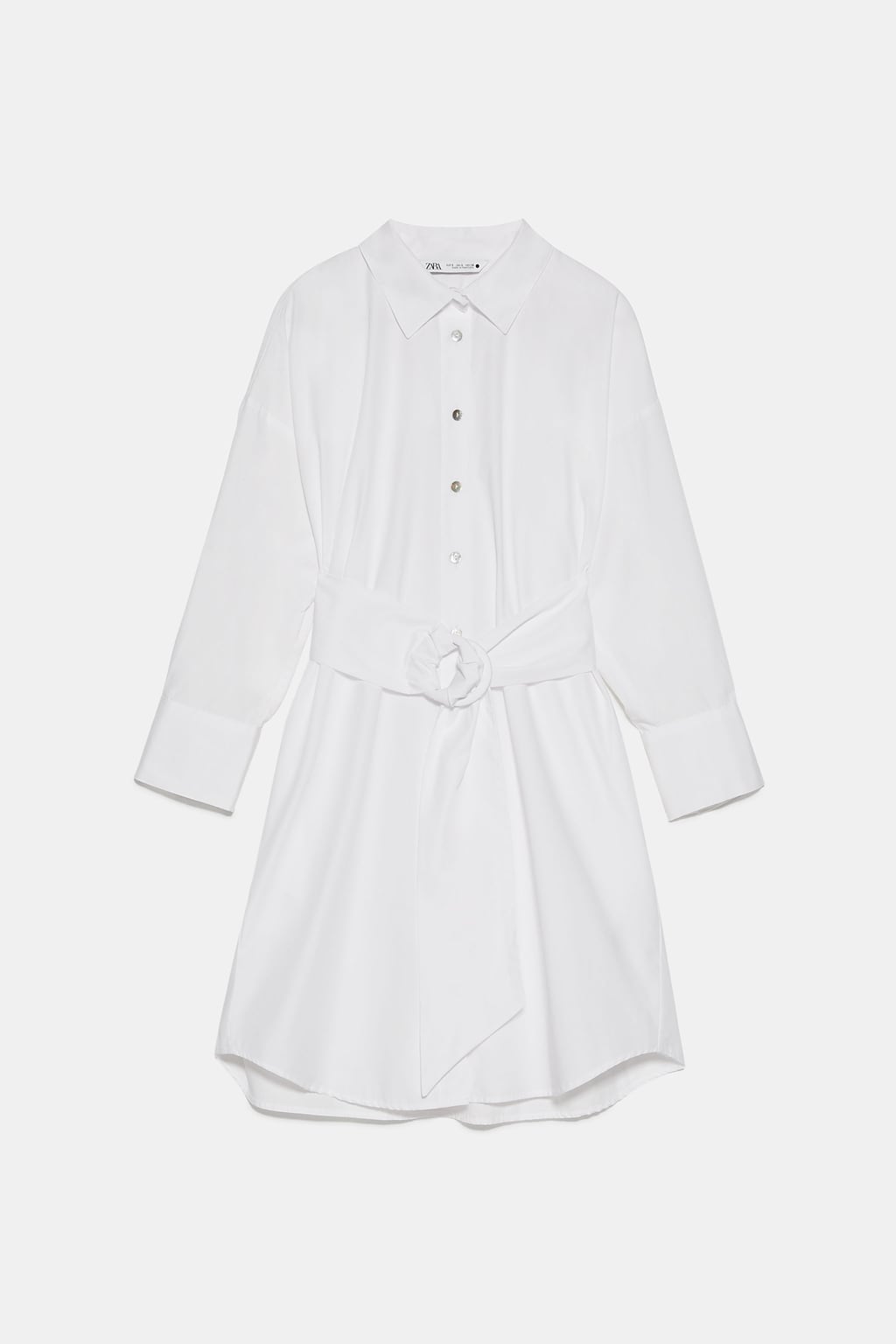 POPLIN SHIRT DRESS