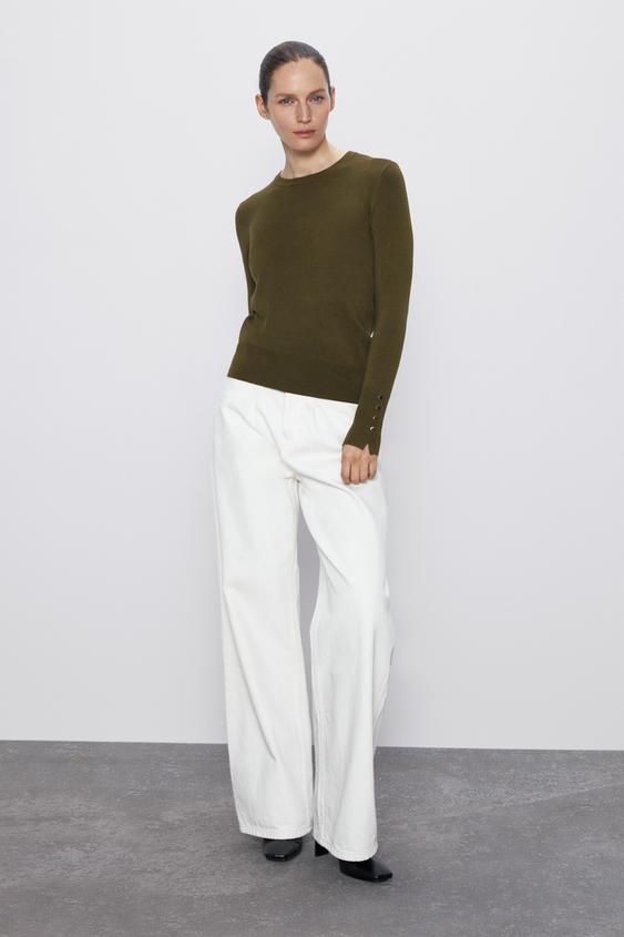 BASIC LONG SLEEVE SWEATER