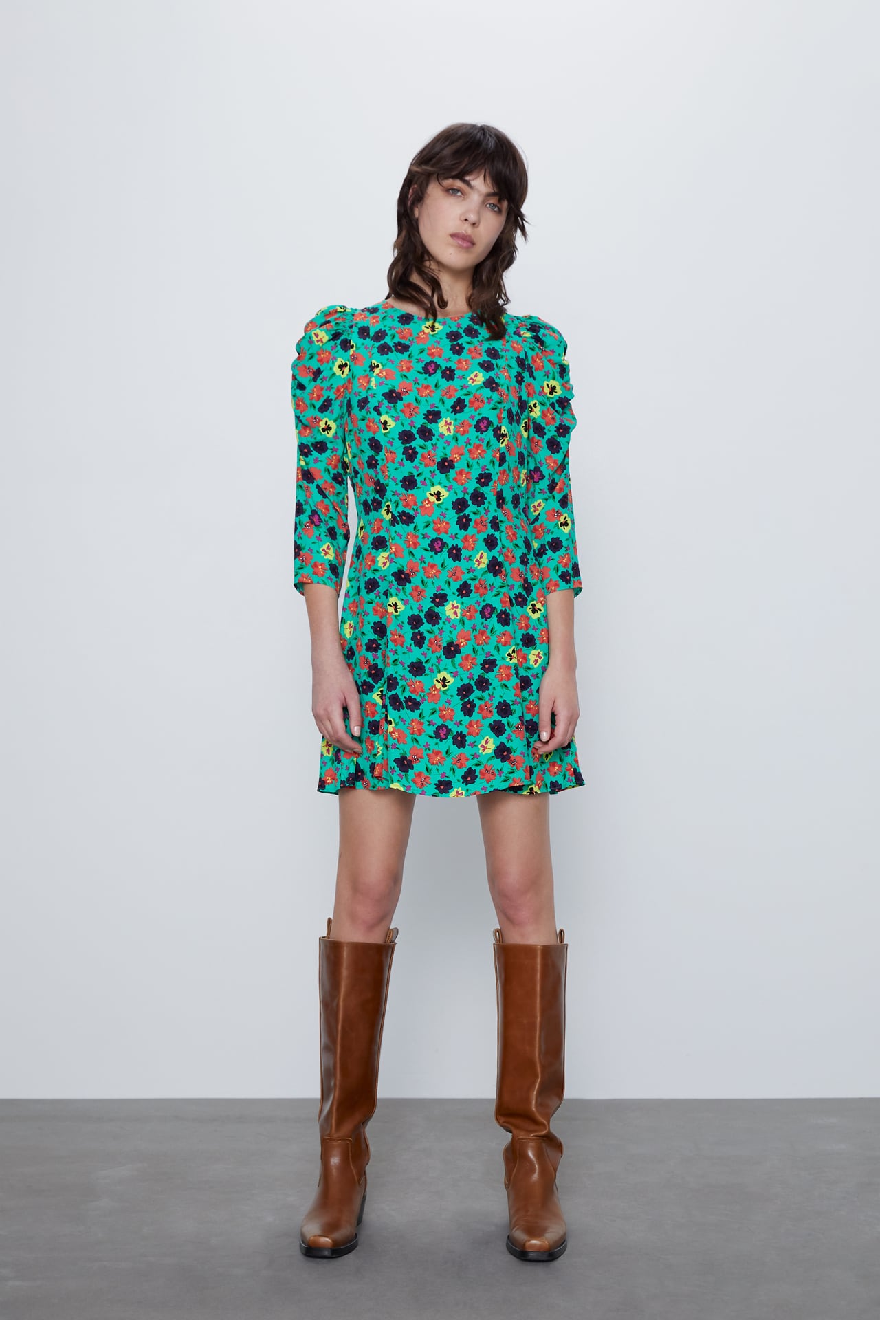 Image 1 of FLORAL PRINT DRESS from Zara