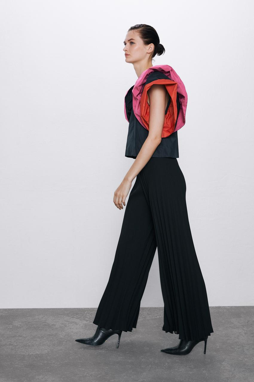 pantalon large femme zara tunisie