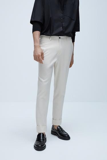 Pantalones Casual Hombre Zara Espana