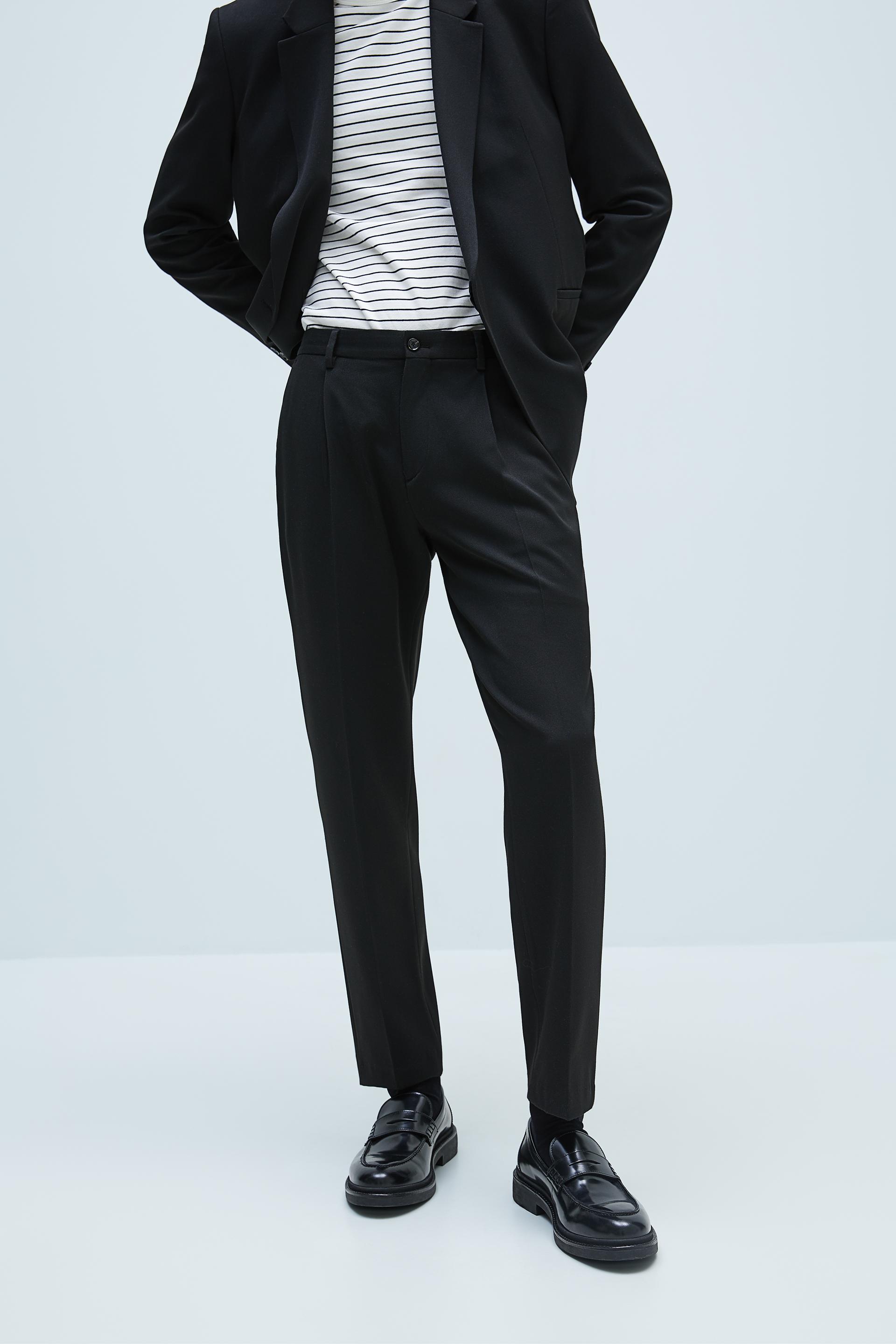 Pleated Suit Pants Zara United States