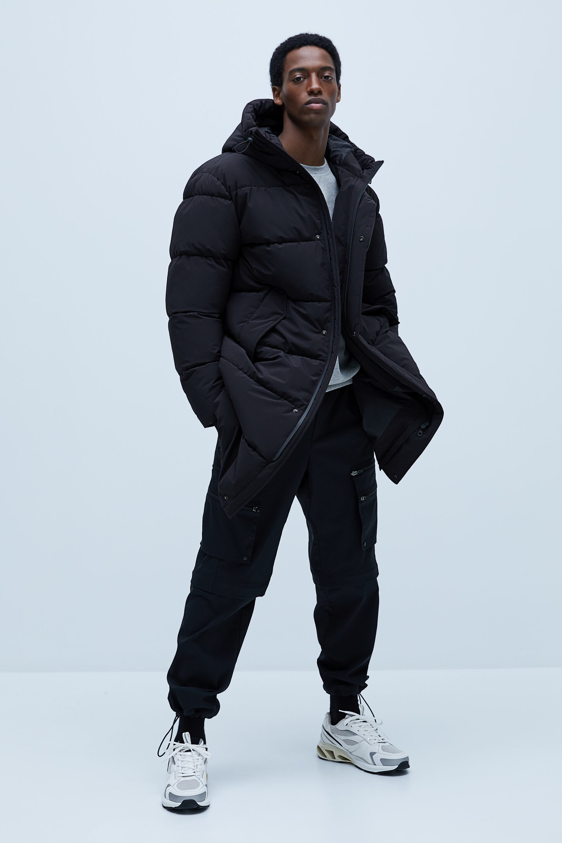 style a puffer jacket