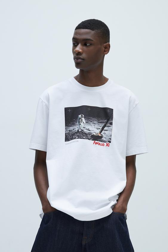 Apollo Xi Nasa T Shirt Zara United Kingdom