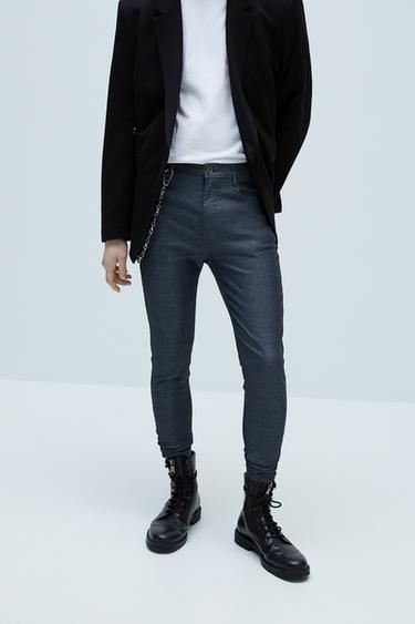 pantalon droit homme zara
