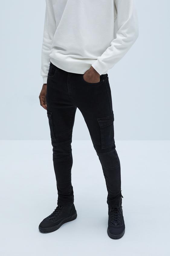 pantalon skinny fit homme zara