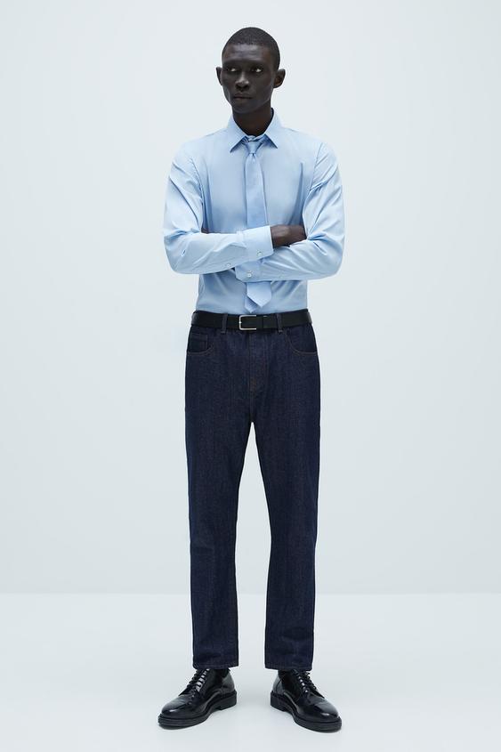 BASIC SUPER SLIM FIT SHIRT