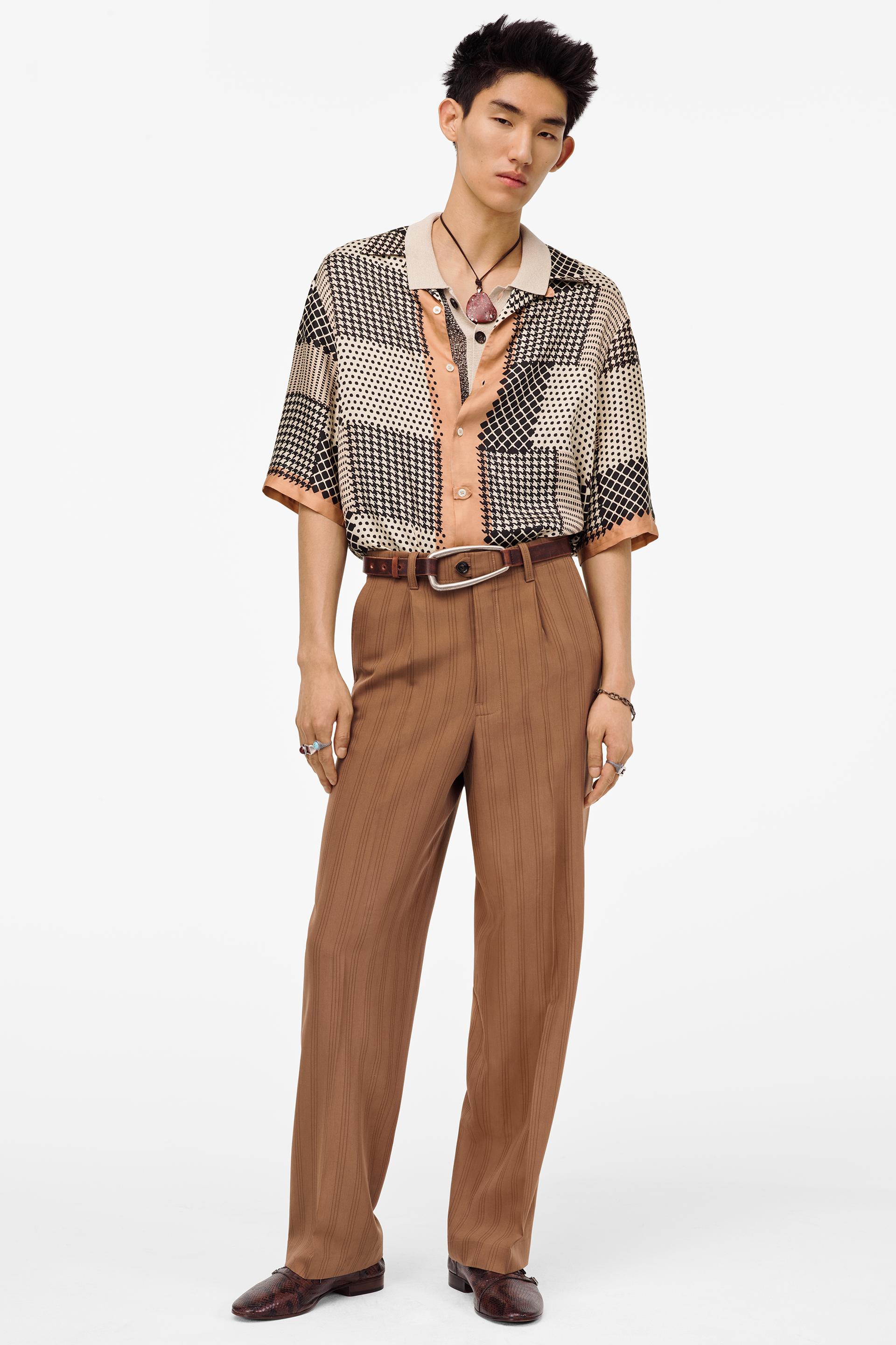 Zara summer men's fashion Clearance