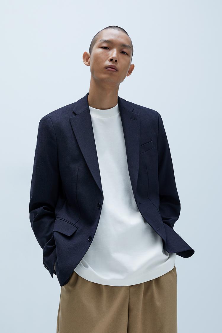 コンフォートテクスチャー素材スーツブレザー Zara Japan 日本