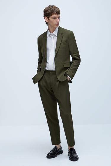 Men S Suit Trousers Zara New Zealand