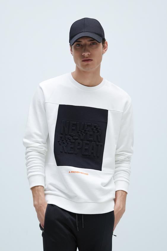 Zara Erkek Sweatshirt 1701 436 Gumruk Deposu