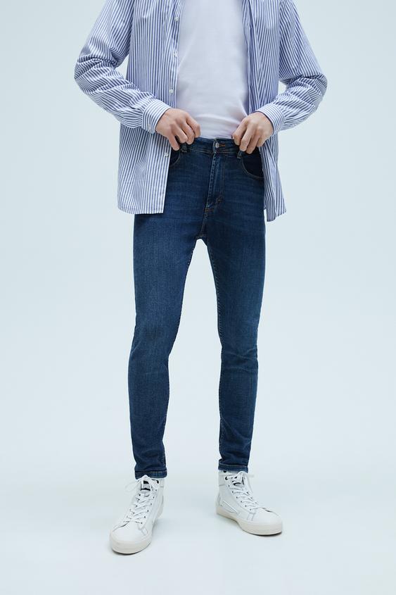 Vaqueros Skinny Para Hombre Zara Espana