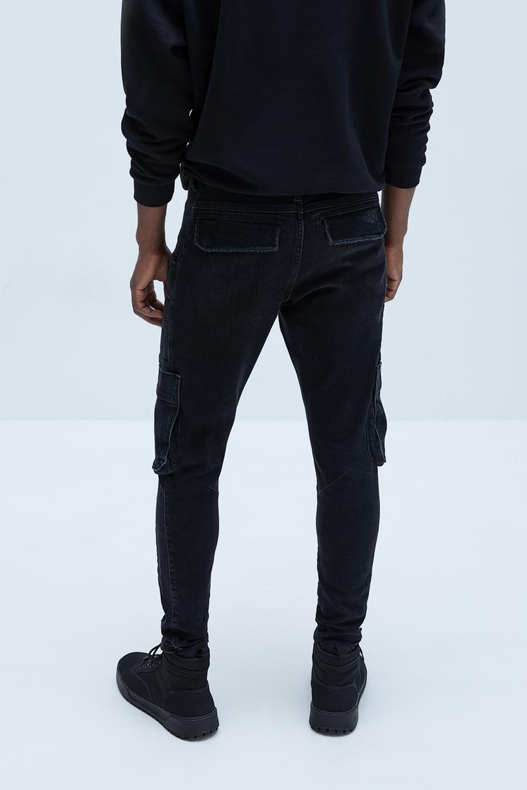 Jeans Militari Nastri Paisley Zara Italia Italy