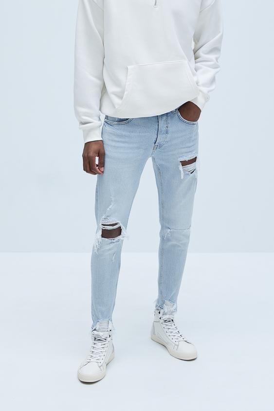 pantalon skinny homme zara