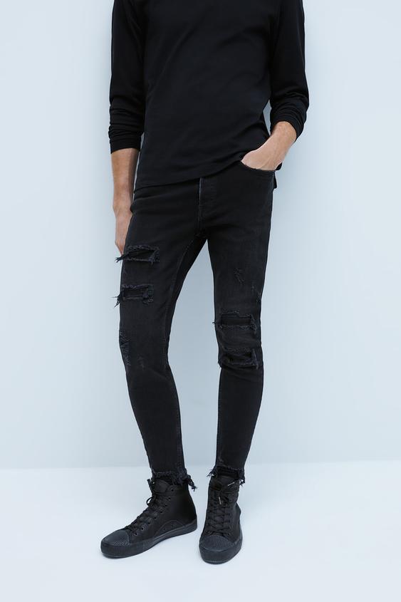 Vaqueros Skinny Para Hombre Zara Estados Unidos