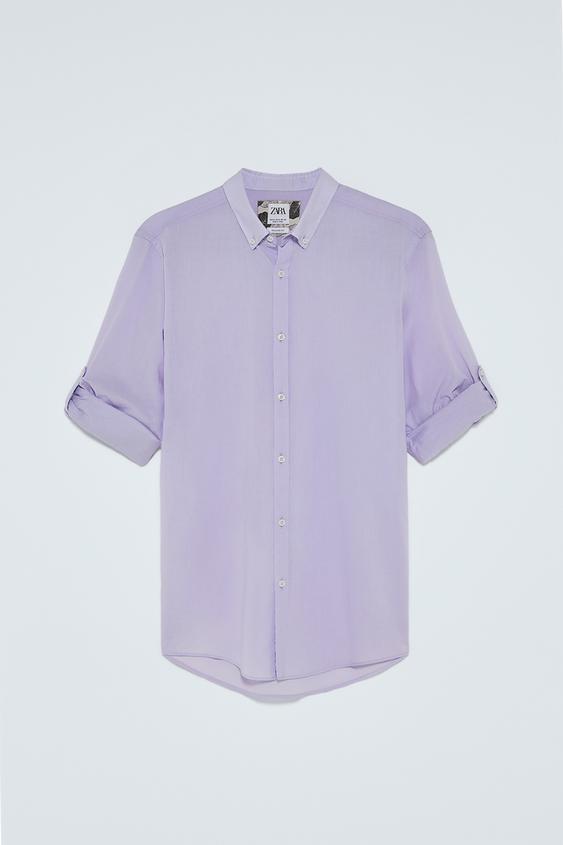 SHIRT WITH SLEEVE TABS