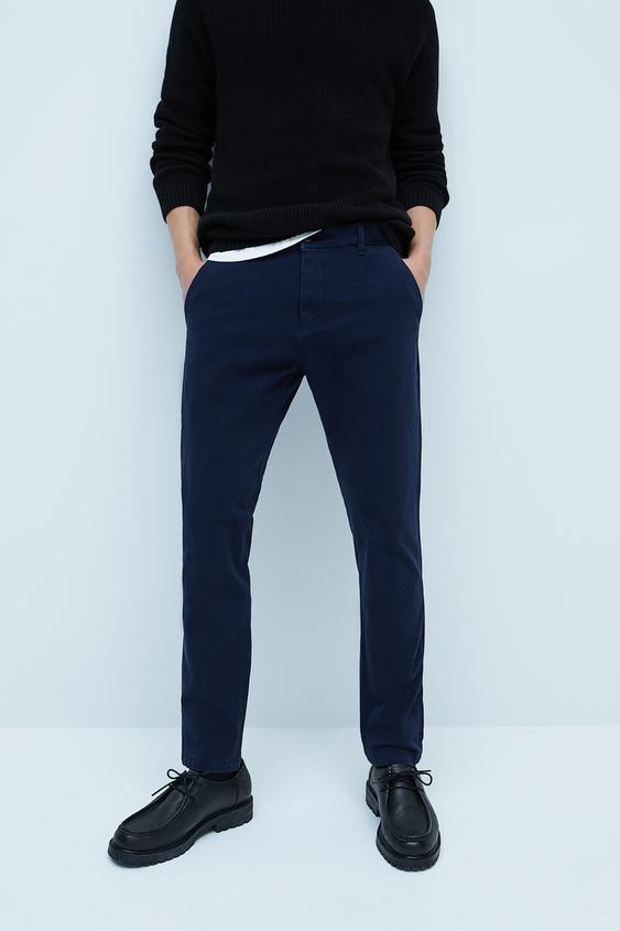 Men S Casual Pants Online Sale Zara United States