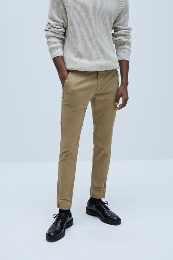 Pantalones Chinos Para Hombre Zara Colombia