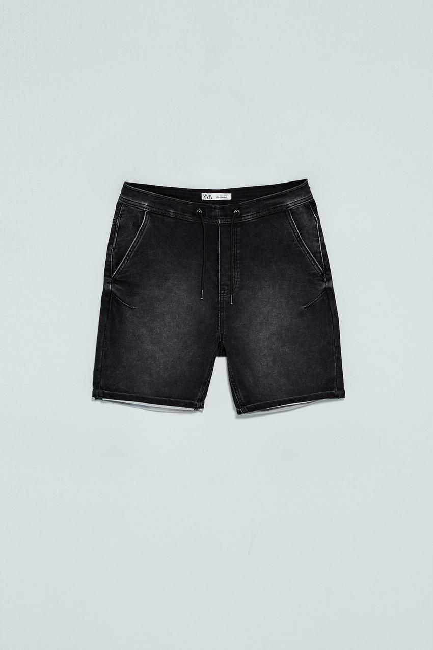 Imagen 1 de BERMUDA SOFT DENIM CORDÓN de Zara
