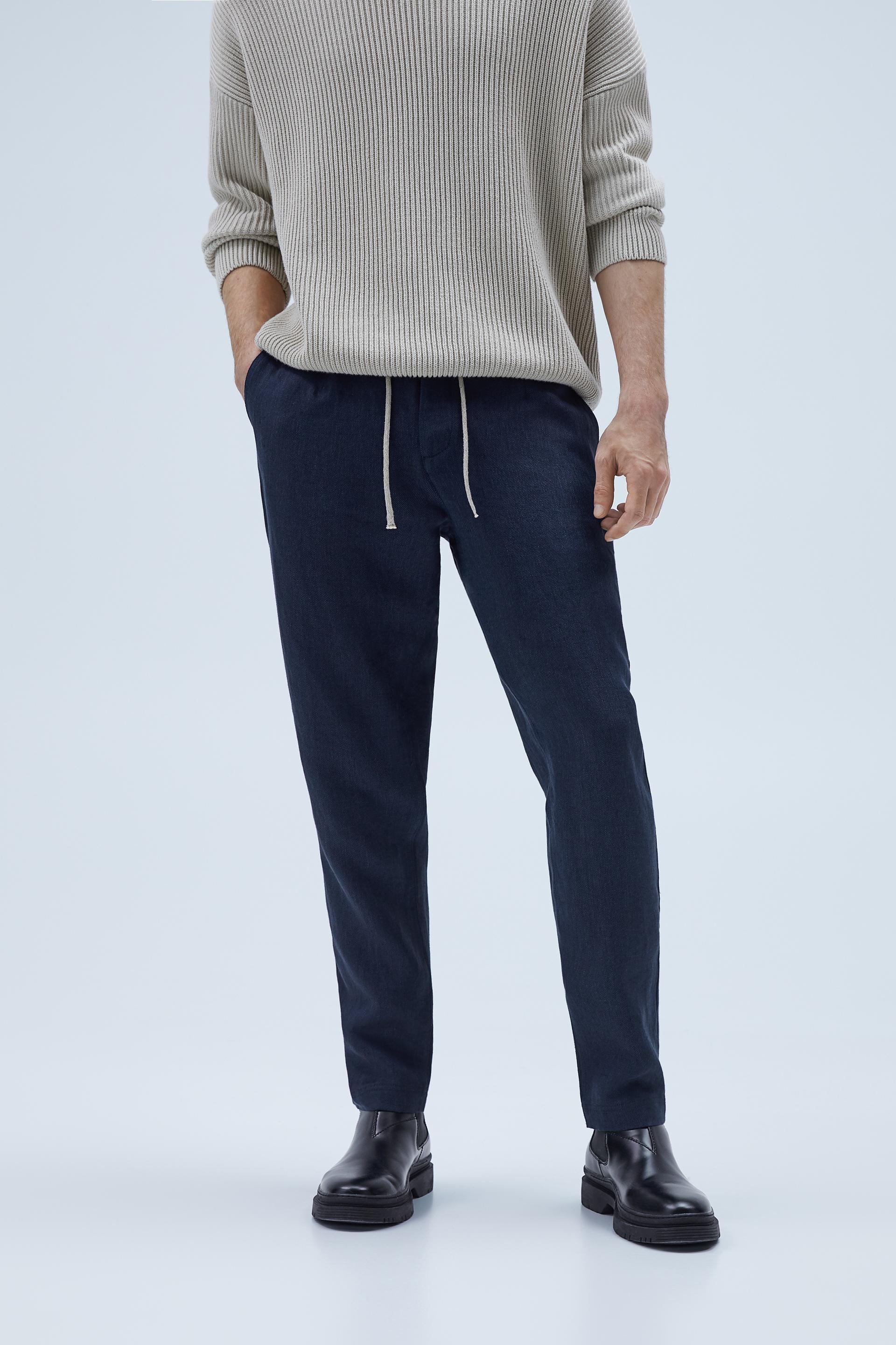 Pantaloni In Lino Zara Italia Italy