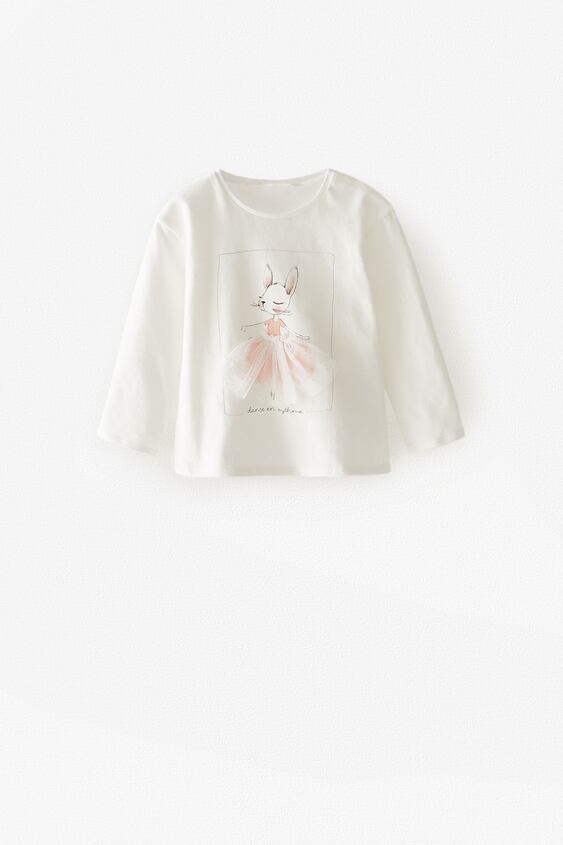 TULLE BUNNY T-SHIRT