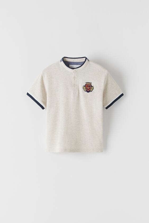 POLO SHIRT WITH CREST