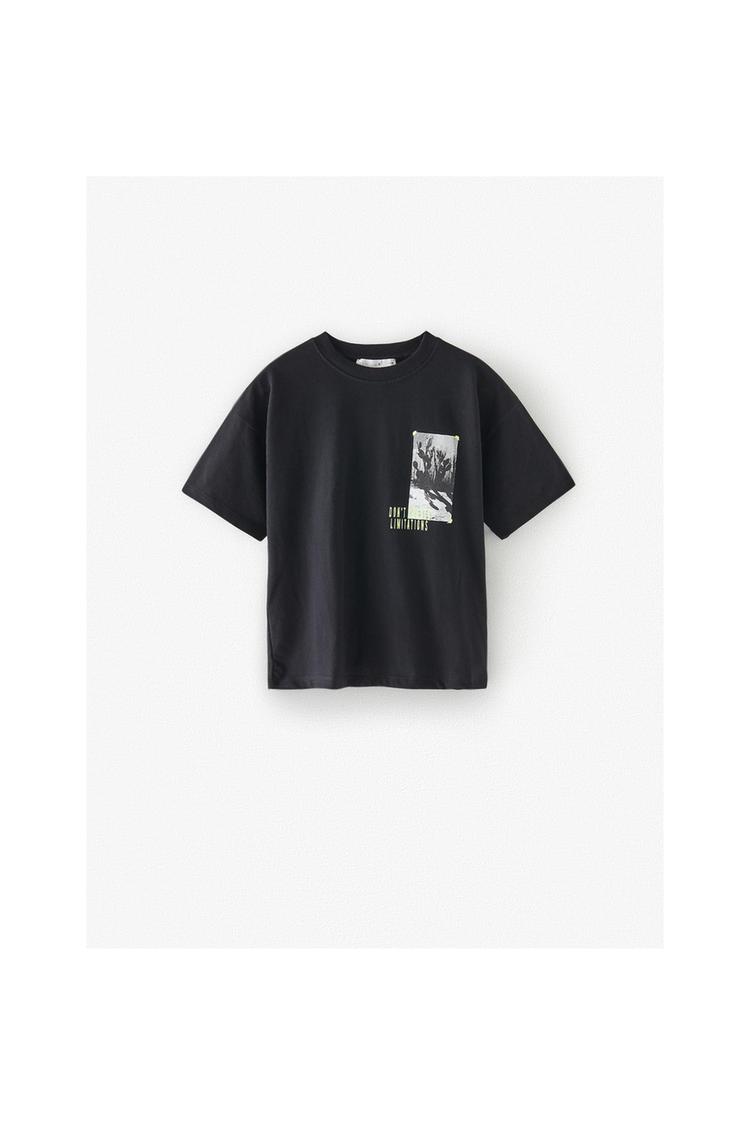 t shirt fluo femme zara