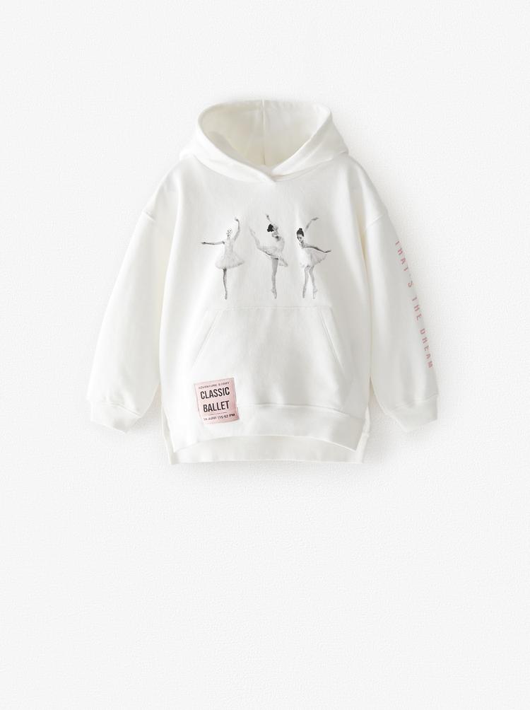 Ballet Sweatshirt Zara Malaysia