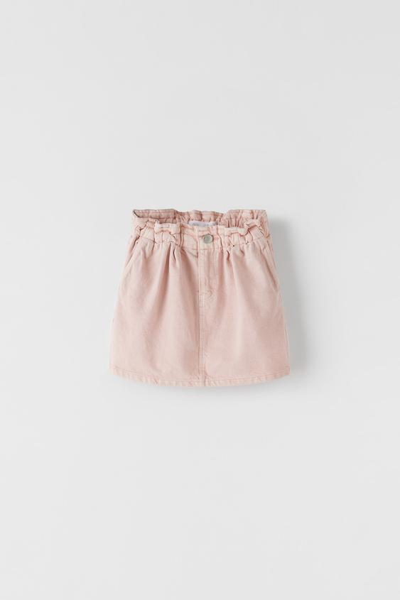 DENIM TWILL SKIRT