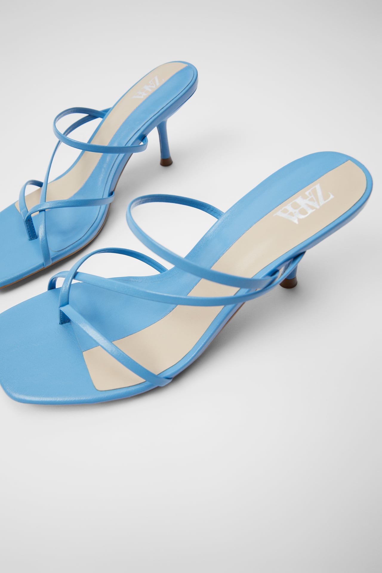 Image 4 of SANDALS WITH THIN STRAPS from Zara