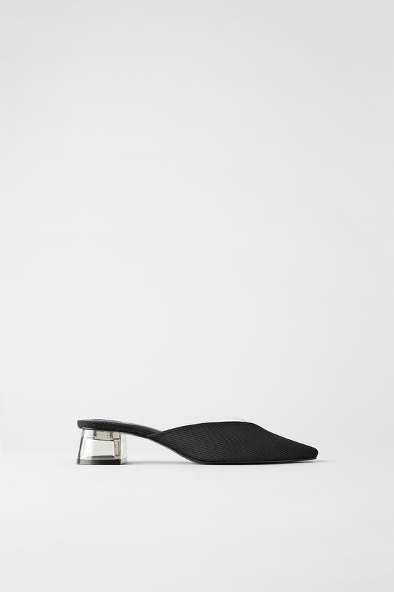V-VAMP METHACRYLATE HEEL MULES