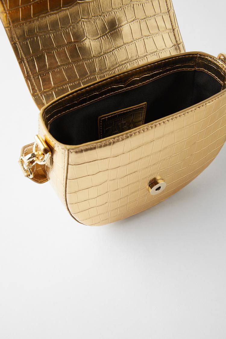 animal print crossbody bag zara