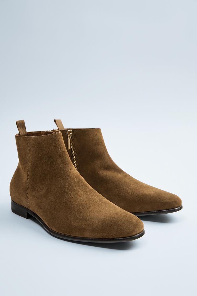 Soft Leather Ankle Boots Zara Bosnia And Herzegovina
