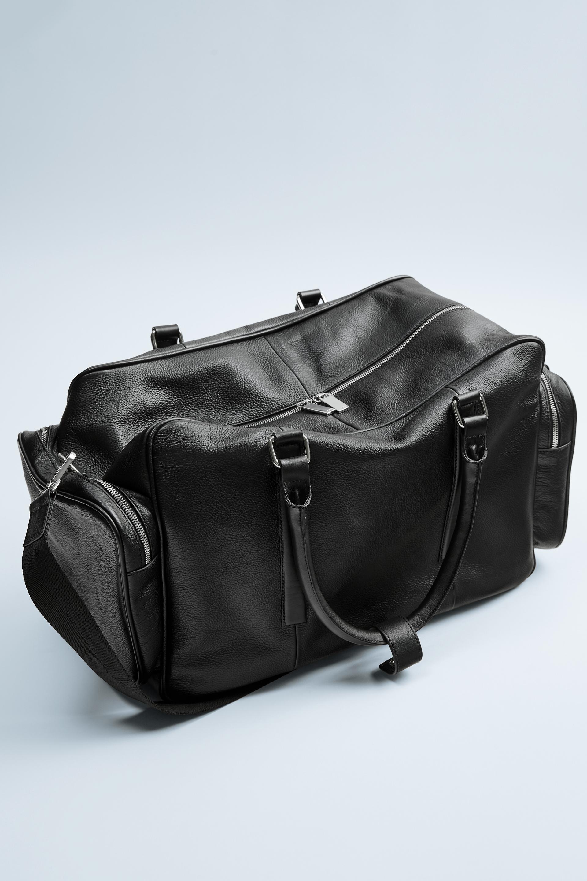 Leather Bowling Bag Zara France