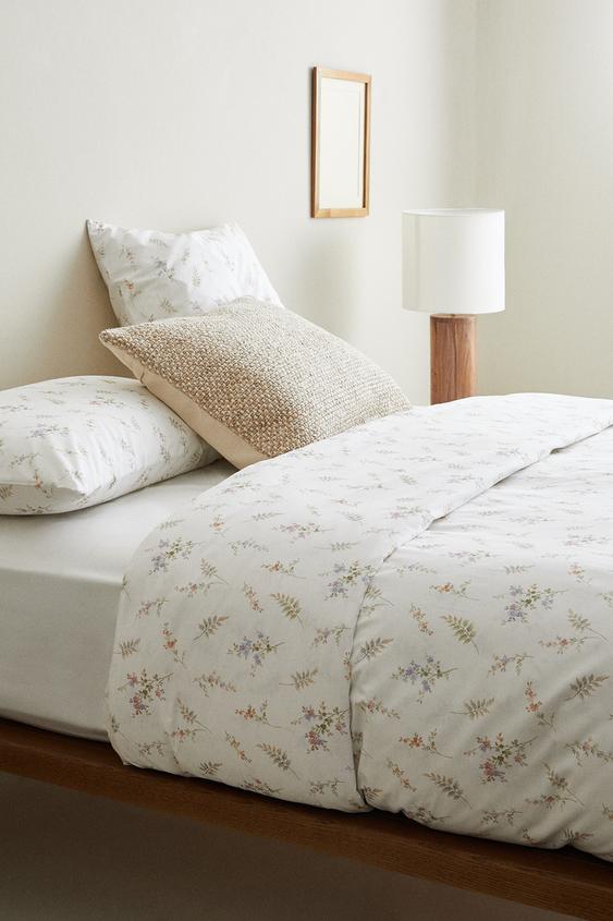 Branches And Flowers Duvet Cover Zara United Kingdom