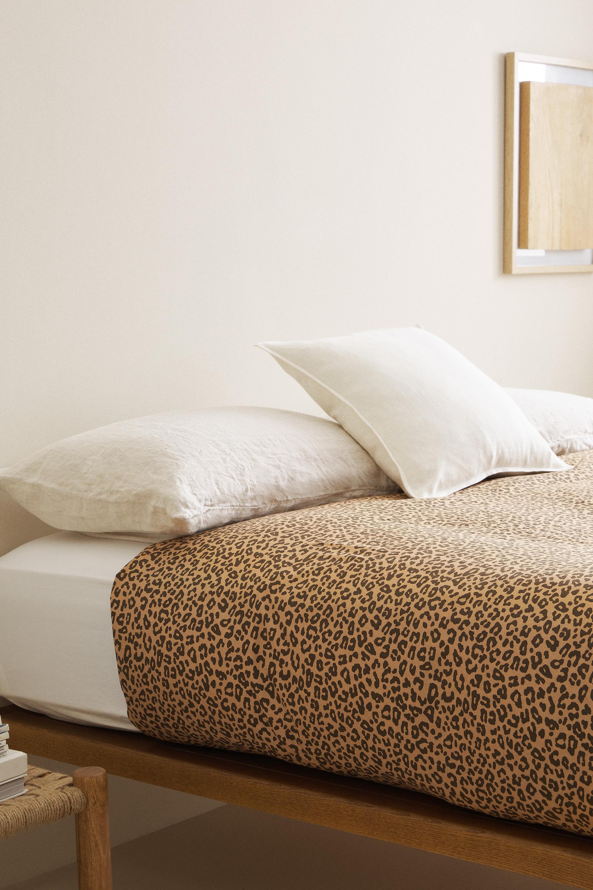 Leopard Print Duvet Cover Zara United Kingdom