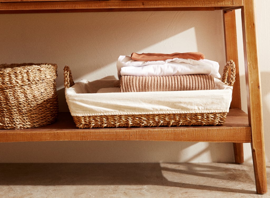 FABRIC-LINED BASKET