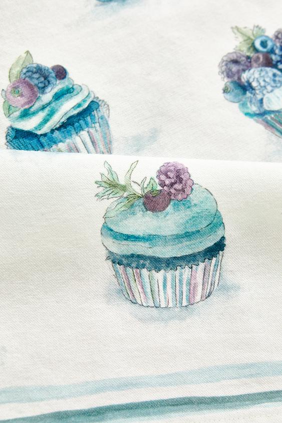 カップケーキプリント ティータオル X 2 セット Zara Japan 日本