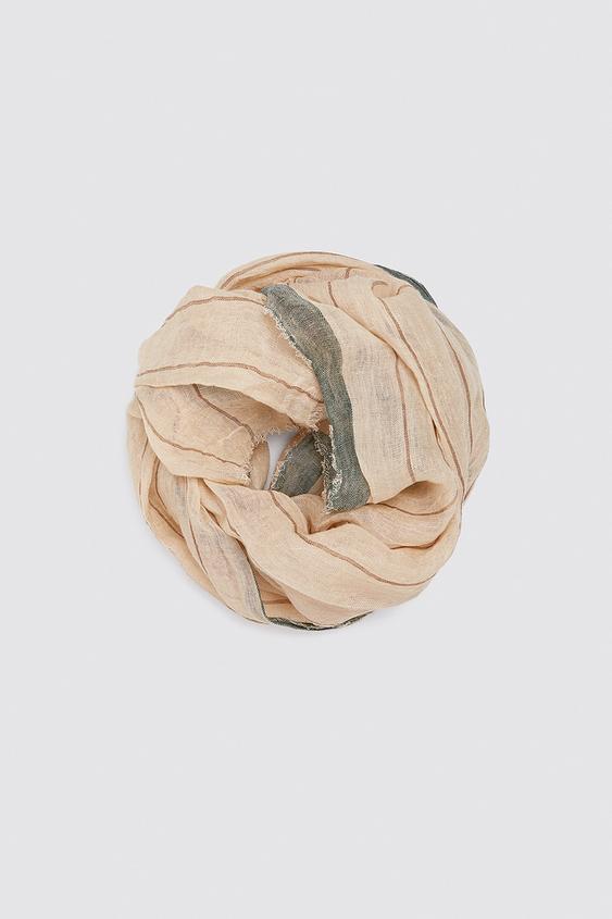 bonnet echarpe femme zara