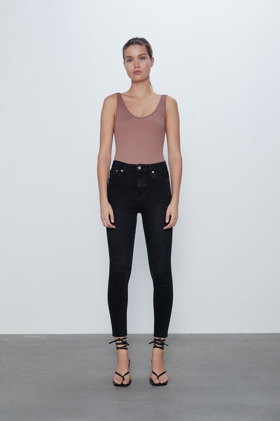Pantalones Skinny De Mujer Nueva Coleccion Online Zara Peru