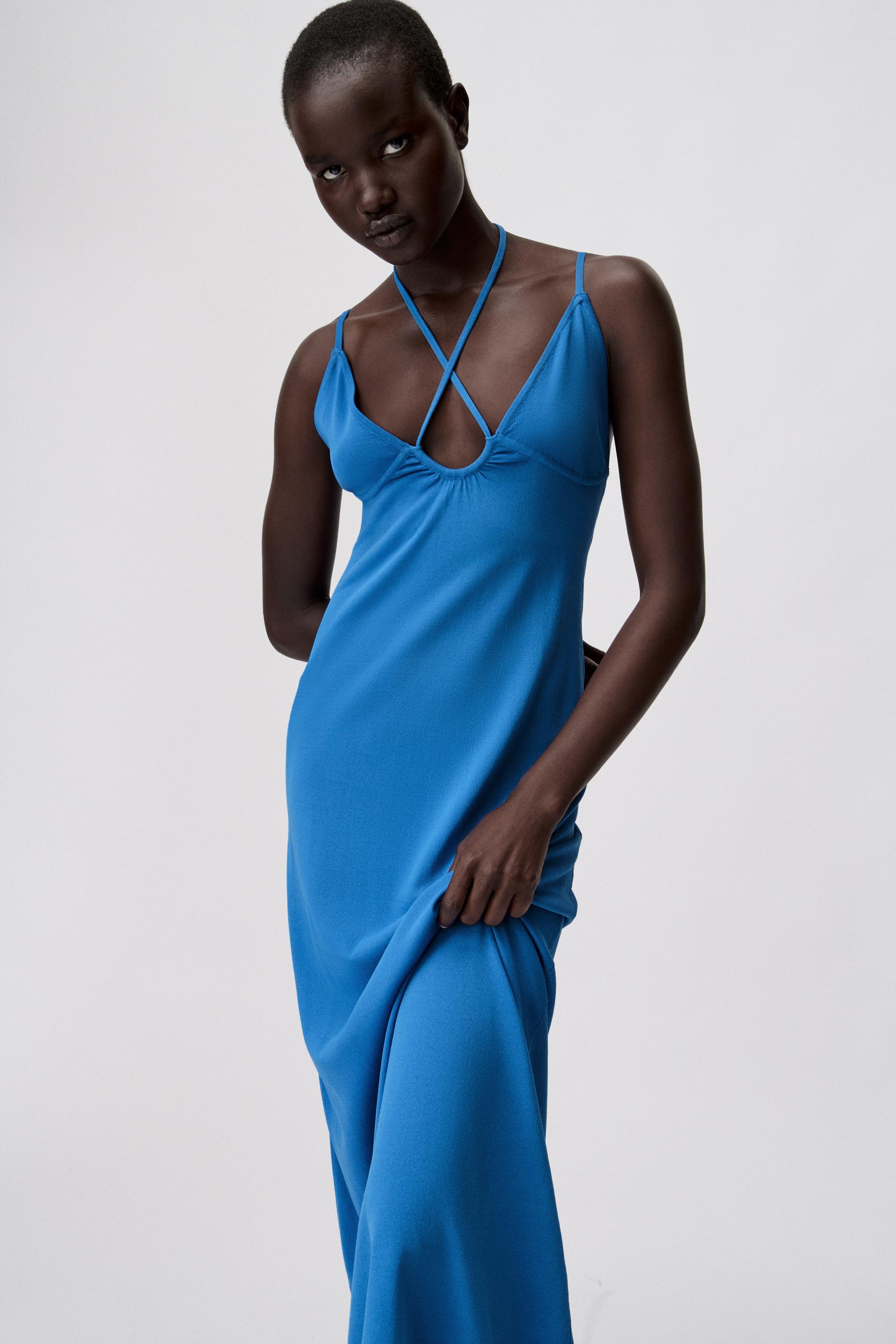 ノースリーブニットワンピース Zara Japan 日本 ノースリーブニットワンピース Zara Japan 日本