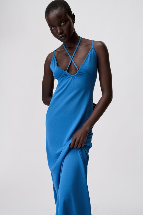 ノースリーブニットワンピース Zara Japan 日本 ノースリーブニットワンピース Zara Japan 日本